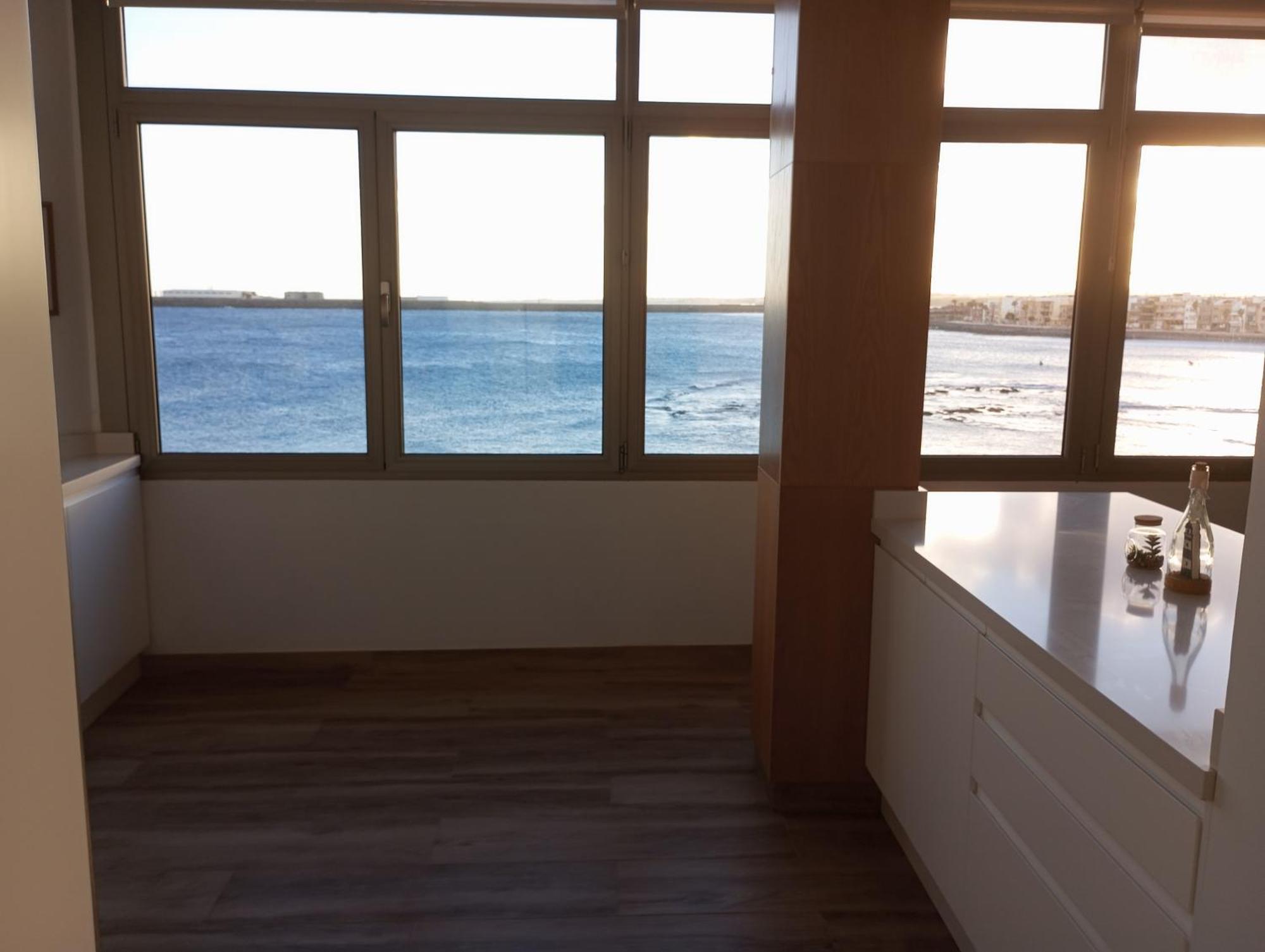 Ferienwohnung Sea View On Arinaga Beach Exterior foto