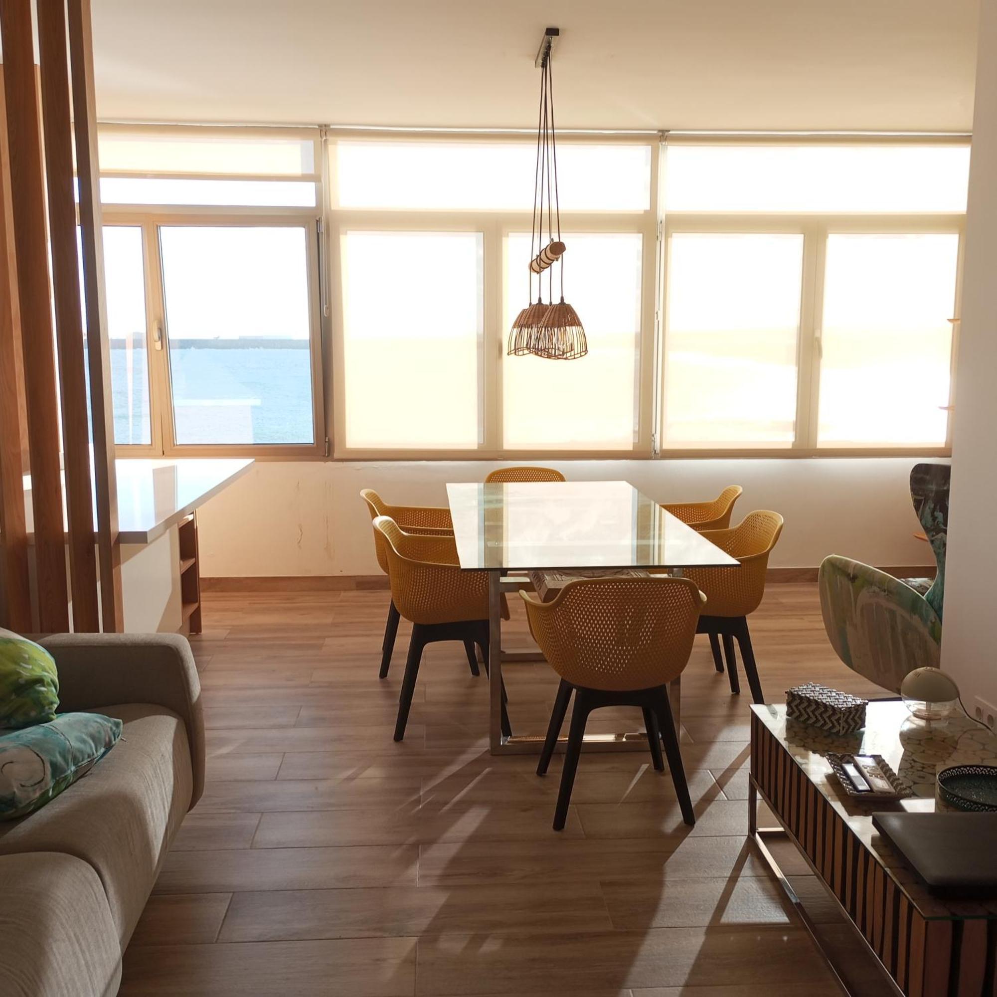 Ferienwohnung Sea View On Arinaga Beach Exterior foto