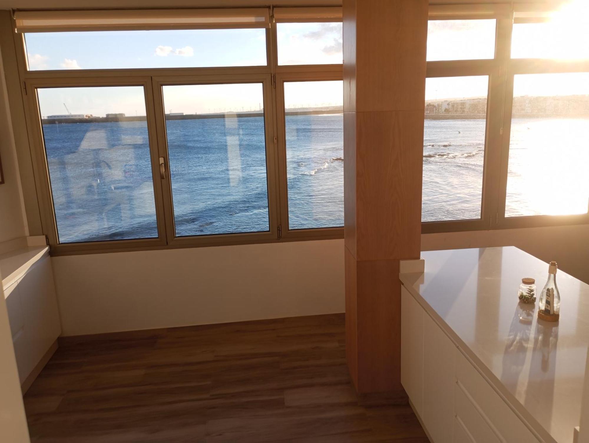 Ferienwohnung Sea View On Arinaga Beach Exterior foto